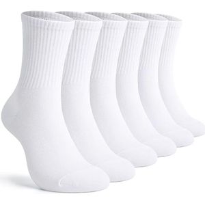Sportsokken - 3 Paar Set Voor Heren En Dames - Katoenen Sport Sokken - Geschikt Voor Tennis En Hardlopen - Dagelijks Gebruik
