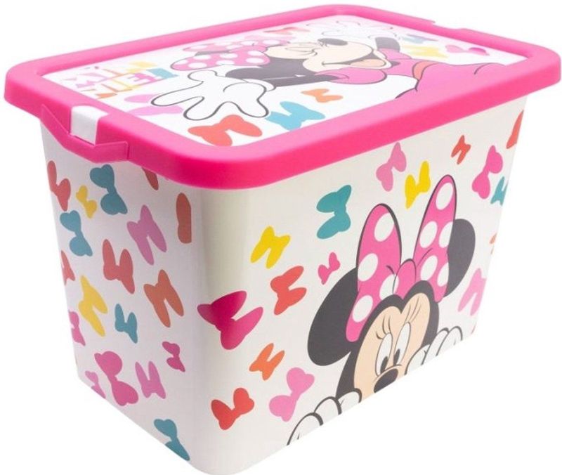 Minnie Mouse - Opbergbox - 7 Liter - Kunststof - 29 x 20 x 20 cm