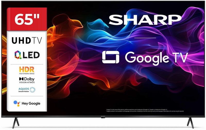 Sharp Aquos 65HP5265 - 65 inch 4K UHD QLED met Google TV - 2025