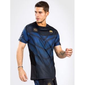 Venum Phantom Loma Dry Tech T-Shirt Zwart Blauw maat S