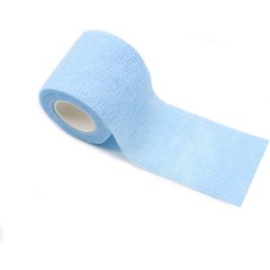 Zelfklevend verband-elastisch verband-15 rollen-verbandmateriaal-vast verband-klevend verband-spinnenzijde sport elastisch verband-huisdier buiten zelfklevend verband-elastisch non-woven verband-meerblauw-5cm*4,5m