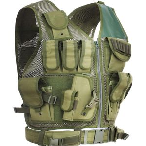 Tactisch outdoor vest heren - multifunctioneel ademend en snelle demontage - CS veldbeschermingsvest