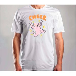 Cheer - T Shirt - GoodVibes - PositiveVibes - VibeCheck - Cute - Gift - GoedeVibes - PositieveVibes - VoelJeGoed - BlijeVibes