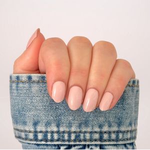 BIMA Nails - Gellak Nagel Stickers - Gel Nagel Wraps - Nail Art - UV lamp nodig - Soft Pink