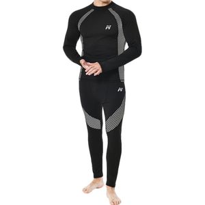 Thermo Ondergoed - Zwart - Legging - Ademend en Comfortabel Basislaag voor Heren