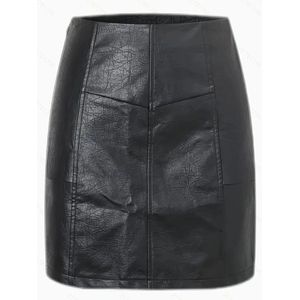 Bovista Leren Rok - Broek - Legging - Dames - Jurk - Latex - Zwart - Maat M