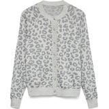 Vero Moda - vmnoelle ls leo knit - Vest - Lichtgrijs Melange