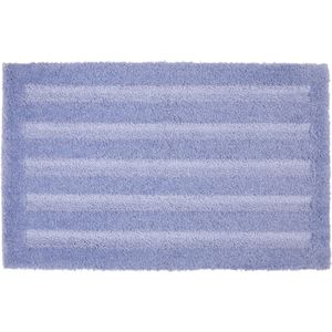 Lucy's Living Luxe Badmat TEMPO Purple Gerecycled – 50 x 80 cm – blauw - paars - katoen - polyester - badkamer mat - badmatten - badtextiel - wonen – accessoires - exclusief