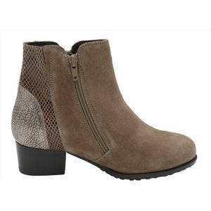 Helioform - 560.016-0353 - Enkellaars - Beige Combi - Suede Leer