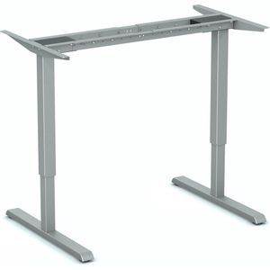 Stabureau - SteelForce 300 - Elektrisch - Alleen frame zilver