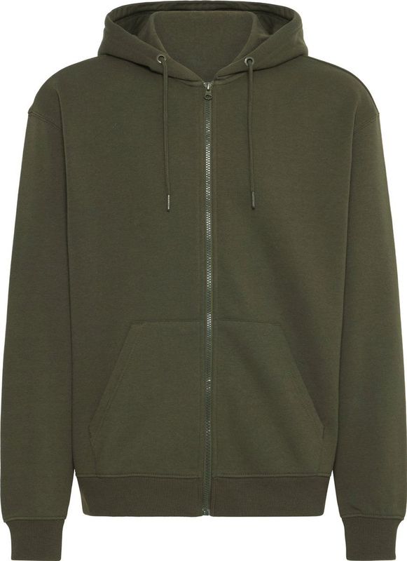 BLEND Sweatvest ' BHJUSTE '  donkergroen