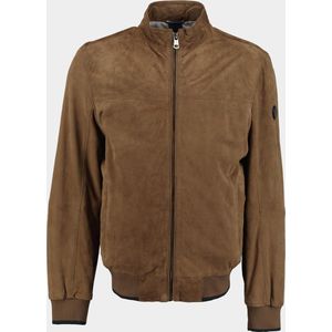 Donders 1860 Lederen jack Beige Bristol Suede Bomer Jacket 52375/652