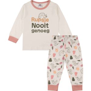 Rupsje Nooitgenoeg, 2022 meisjes pyjama roze, 86/92