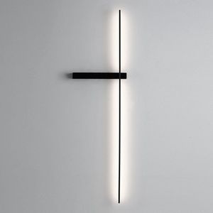 Bright Bunch - Slim Zwart Modern Wandlamp