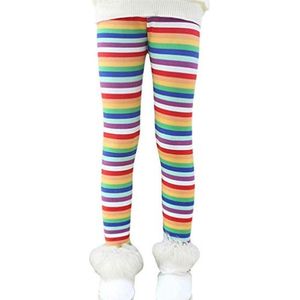 Meisjes Winter Dikke Warme Lange Fleece Gevoerde Legging