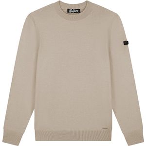 Malelions - Knitted Crewneck - Sand - Gebreide Trui