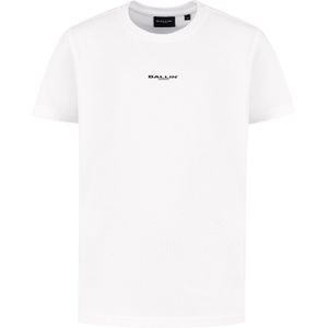 Ballin Amsterdam - Jongens Loose fit T-shirts Crewneck SS - Off White - Maat 6