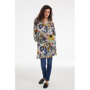 DIDI Dames Tunic Debbie Ecru Petals print maat 34