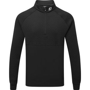 Footjoy Jacquard Thermal Cout Heren Midlayer Zwart