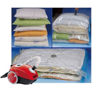 Vacuumzakken - 50 x 60 cm - M - Kleding - Beddengoed - Voordeel Set 2 Stuks
