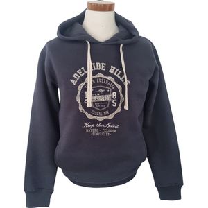 Roadsign Australia - sweatshirt - heren trui - capuchon - antraciet - maat M