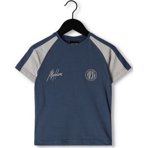 Malelions T-shirt 2 Polo's & T-shirts Jongens - Polo shirt - Donkerblauw - Maat 116