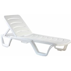 CLP Bahama - Set van 4 ligstoelen wit