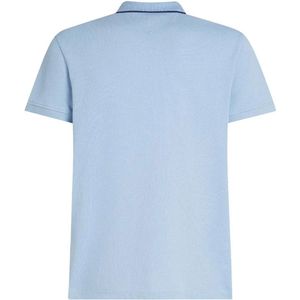 Tommy Hilfiger Seas Placket Regular Fit Korte Mouw Poloshirt Blauw S Man