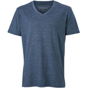 Fusible Systems - Heren James and Nicholson Heather T-Shirt (Donkerblauw)