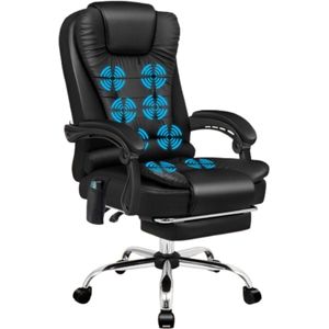 Massagestoel Shiatsu - Massagekussen - Massage Apparaat - Zwart