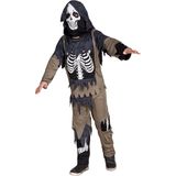 Boland - Kostuum Zombie skeleton (4-6 jr) - Kinderen - Skelet - Halloween verkleedkleding - Horror