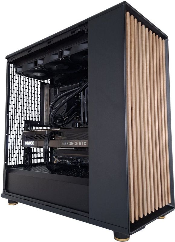 Xenith - Epic Aquilo Creator AI - PC - Zwart - Ryzen 9 9950X3D - GeForce RTX 5090 - 64 GB DDR5 - 4 TB SSD - Windows 11 Pro