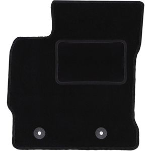 Bestuurdersmat zwart voor: Toyota Auris I hatchback, stationwagen (2006-2012)