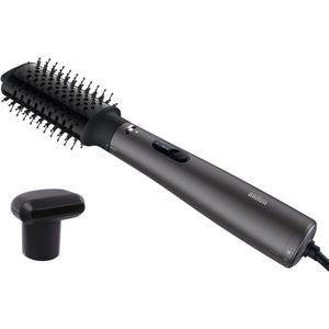 Braun AS2.26 Föhnborstel BRAS226E - Ovale Thermische Borstel voor Meer Volume- Krulborstel met Blaasmond - 2 Temperaturen en Snelheden plus Cool Shot - Perfect voor Middellang en Lang Haar - 800W
