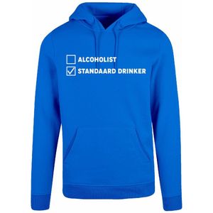 7311 - Hoodie - Standaard drinker-Cobalt Blue-L