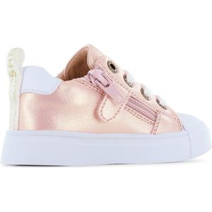 Shoesme - Veterschoenen - Pink Metallic - Leer - Maat 35