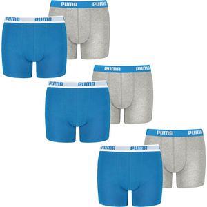 BOXERS 6 PACK Puma Boxer Boxershorts Jongens Kinderondergoed