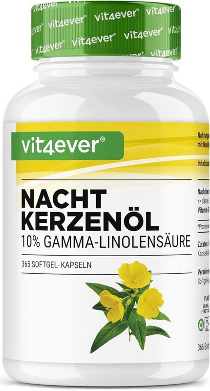 Teunisbloemolie - 100ml - Vetzuren