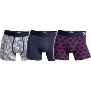 Trunk Cotton Stretch 3-Pack - Color Mix - S