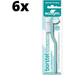 Ecosym Dagbehandeling Gebitsborstel - 6 stuks - Voordeelverpakking