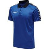 Hummel - Authentic Functional Poloshirt - Blauw - Katoen - Ademend