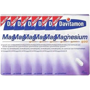 Davitamon Magnesium Tabletten 400mg Voordeelverpakking