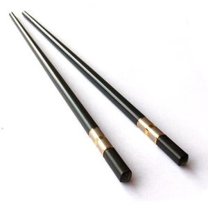 ChopStore Kitami Gold Chopsticks - 27,3 cm - Zwart