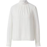 s.Oliver - Blouseshirt - Wit - Lange Mouw - Effen