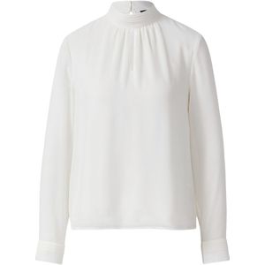 s.Oliver - Blouseshirt - Wit - Lange Mouw - Effen