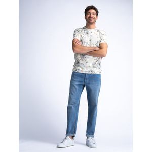 Petrol Industries - Heren Rockwell Carpenter Relaxed Fit Jeans Lanai City jeans - Blauw - Maat 30