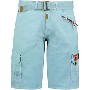 Geographical Norway Heren Korte Broek Palaga Sky Blue - M