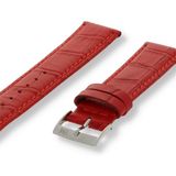 Morellato Horlogebandje - Morellato horlogeband X2269 Bolle - leer - Rood - bandbreedte 12.00 mm