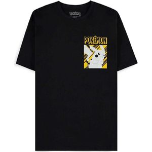 Pokémon - Pikcahu Dames Tshirt - XL - Zwart