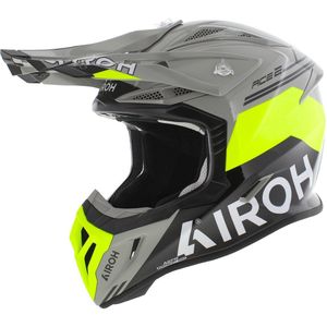 Airoh - Aviator Ace 2 - Crosshelm - Grijs Geel Zwart